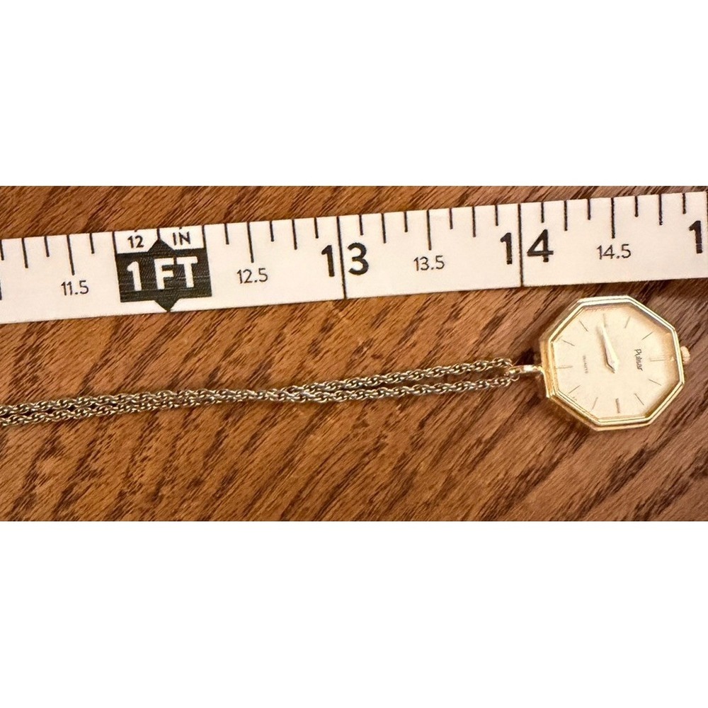 Vintage Womens Pulsar Necklace Watch - Picture 7 of 7